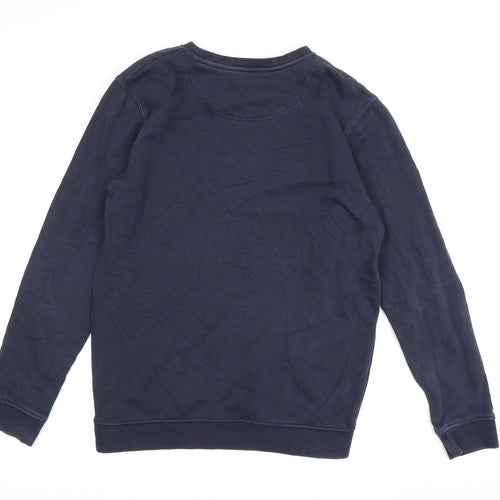 Lyle & Scott Boys Blue Pullover Sweatshirt, Size 12-13