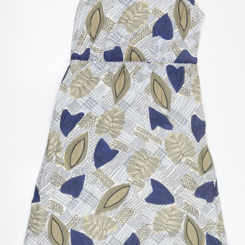 Fat Face Women's Multicoloured A-Line Dress Size 10