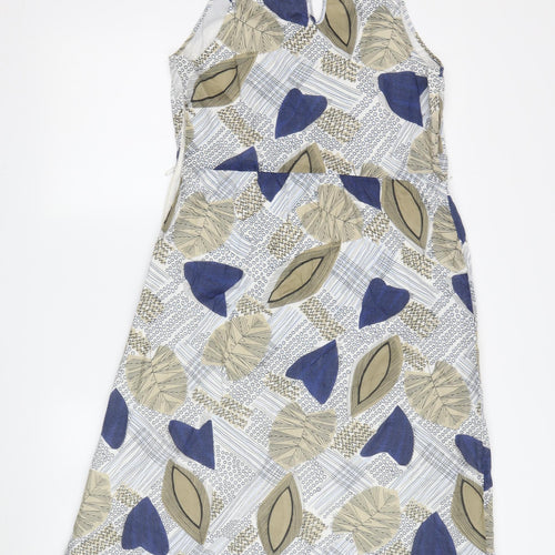 Fat Face Women's Multicoloured A-Line Dress Size 10