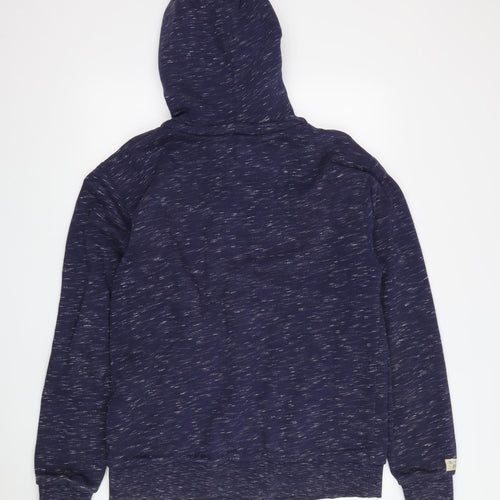 Saltrock Men's Blue Full Zip Hoodie M