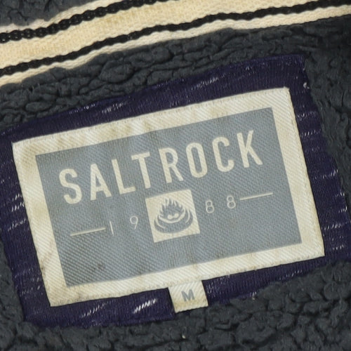 Saltrock Men's Blue Full Zip Hoodie M