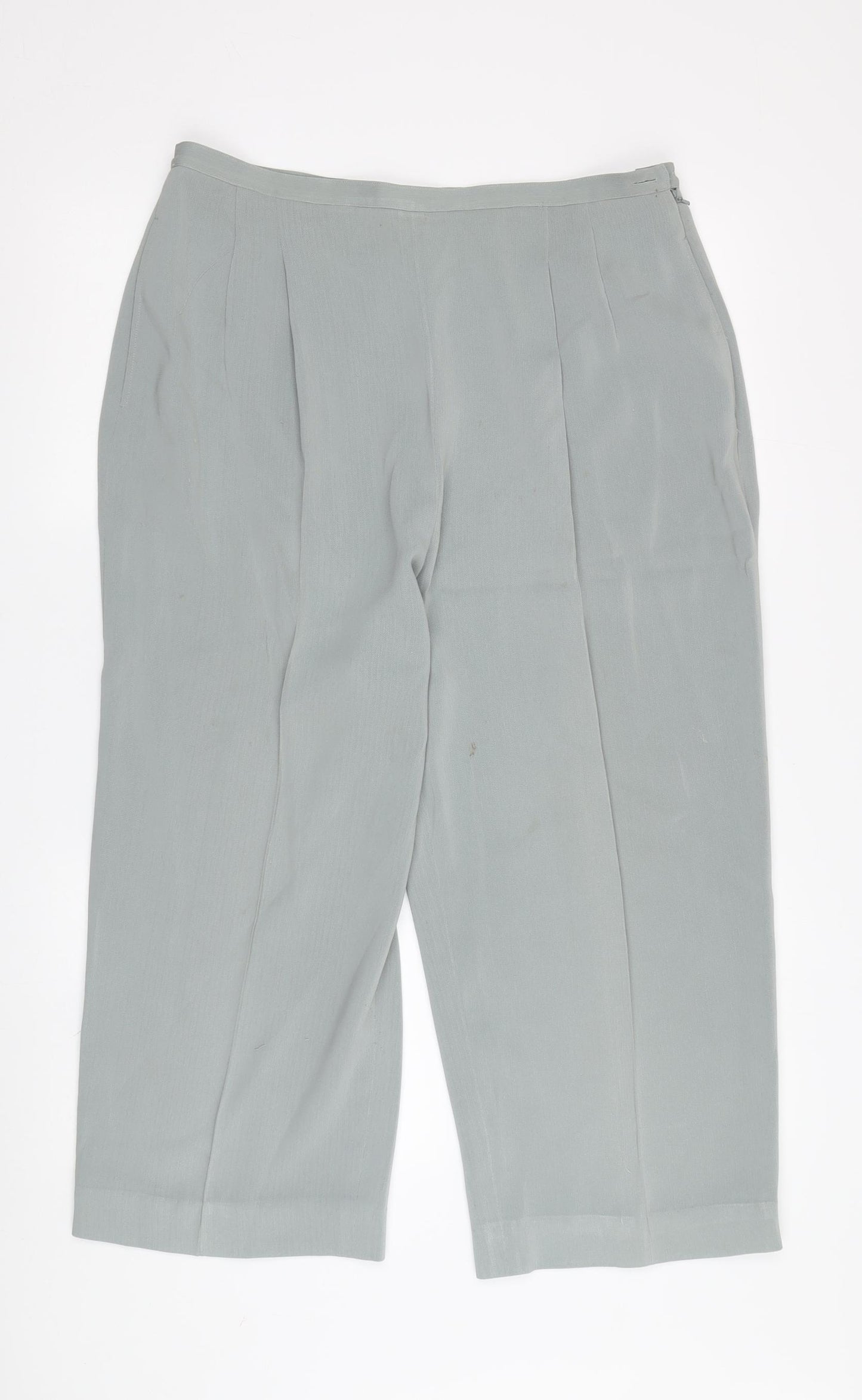 Windsmoor Women's Ivory Trousers Size 16 Pleated