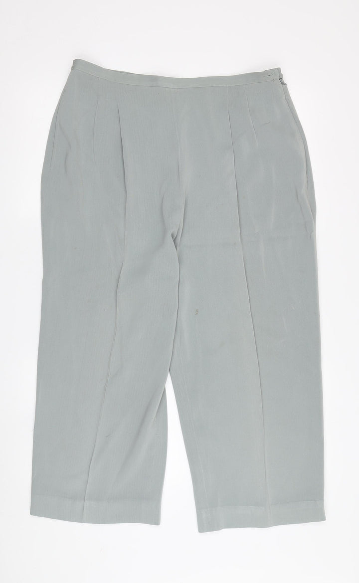 Windsmoor Women's Ivory Trousers Size 16 Pleated
