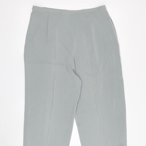 Windsmoor Women's Ivory Trousers Size 16 Pleated