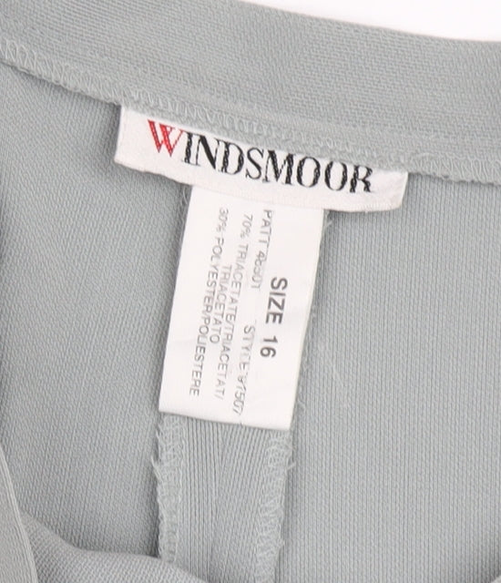 Windsmoor Women's Ivory Trousers Size 16 Pleated