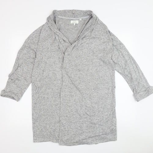 FatFace Women's Grey Kimono Robe in Size S