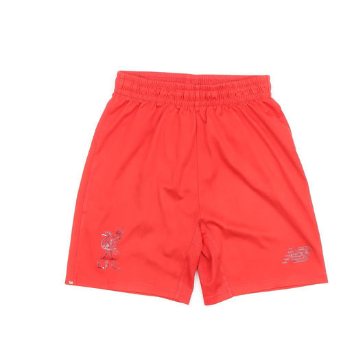 New Balance Boys Red Athletic Shorts - 7-8 Years