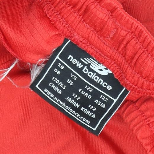 New Balance Boys Red Athletic Shorts - 7-8 Years