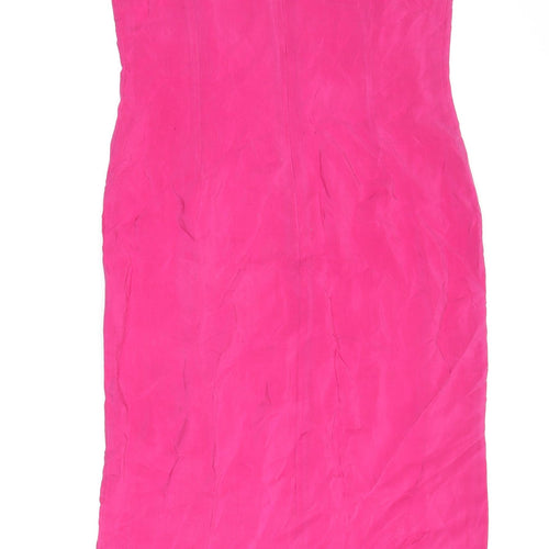 Alexon Women's Pink Sheath Midi Dress Size 10
