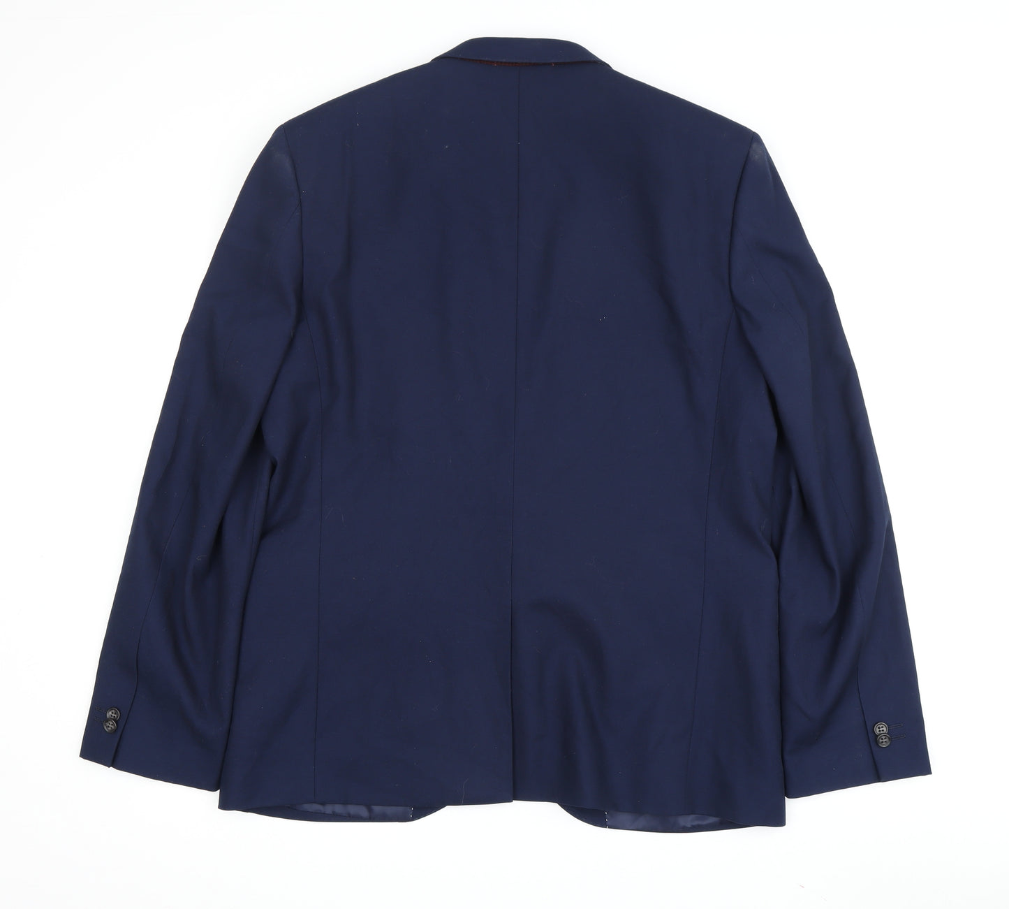 Moss London Men's Blue Slim Fit Blazer 44R