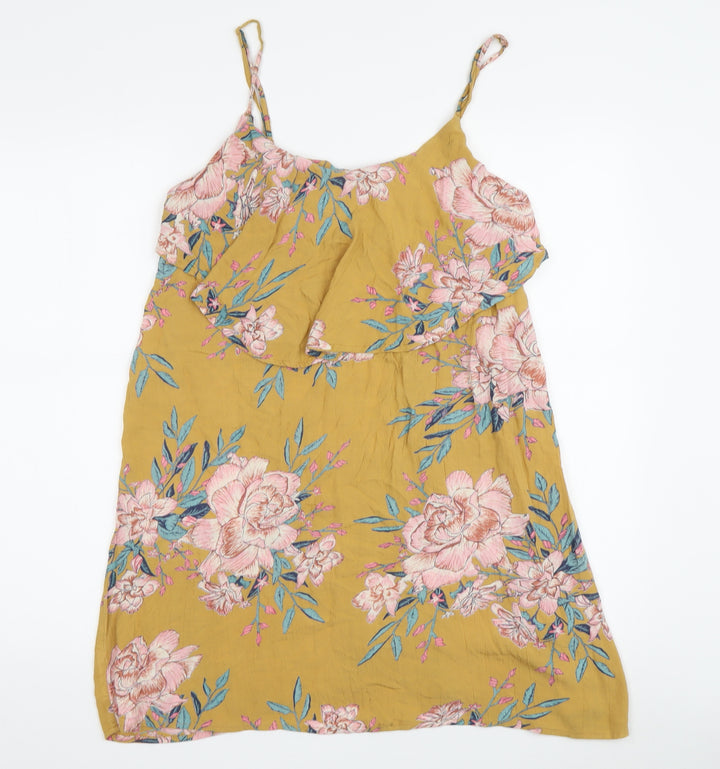 Billabong Women's Multicoloured Floral Camisole Blouse S