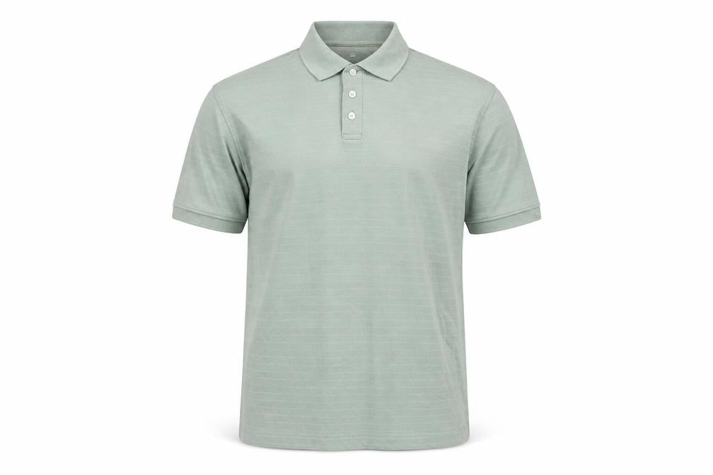 Dockers Men's Green Polo Shirt, Size L, Golf Style