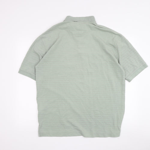 Dockers Men's Green Polo Shirt, Size L, Golf Style