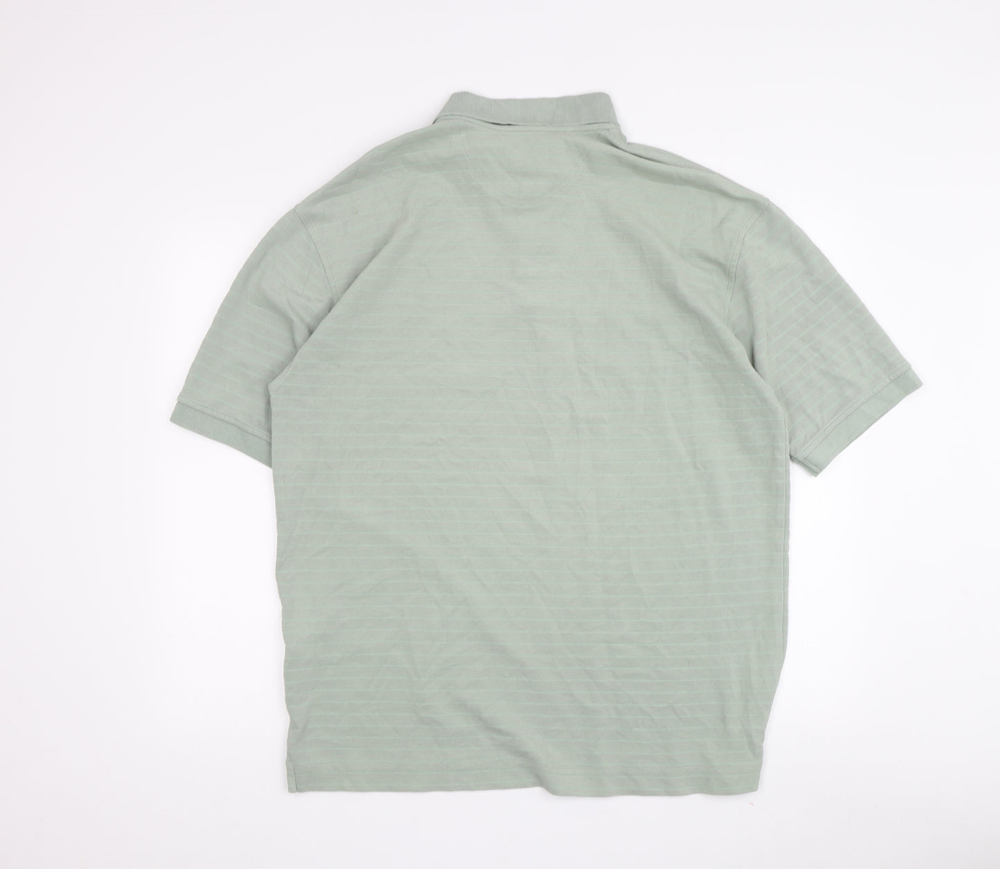 Dockers Men's Green Polo Shirt, Size L, Golf Style