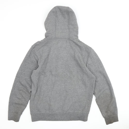 Jack & Jones Men's Grey Full Zip Hoodie M