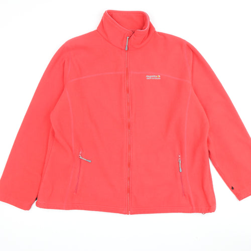 Regatta Women's Red Fleece Jacket Size 18