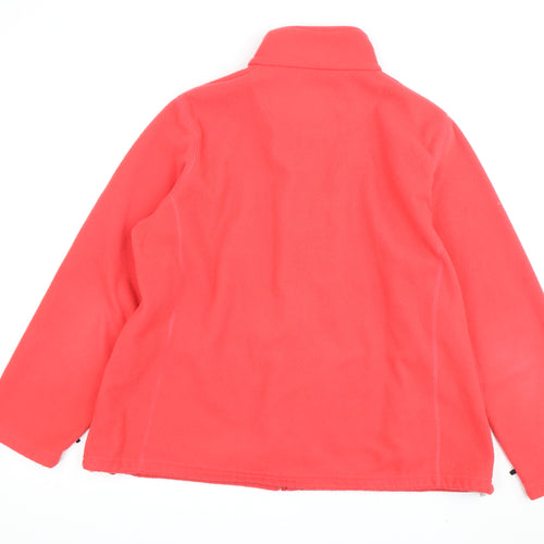 Regatta Women's Red Fleece Jacket Size 18
