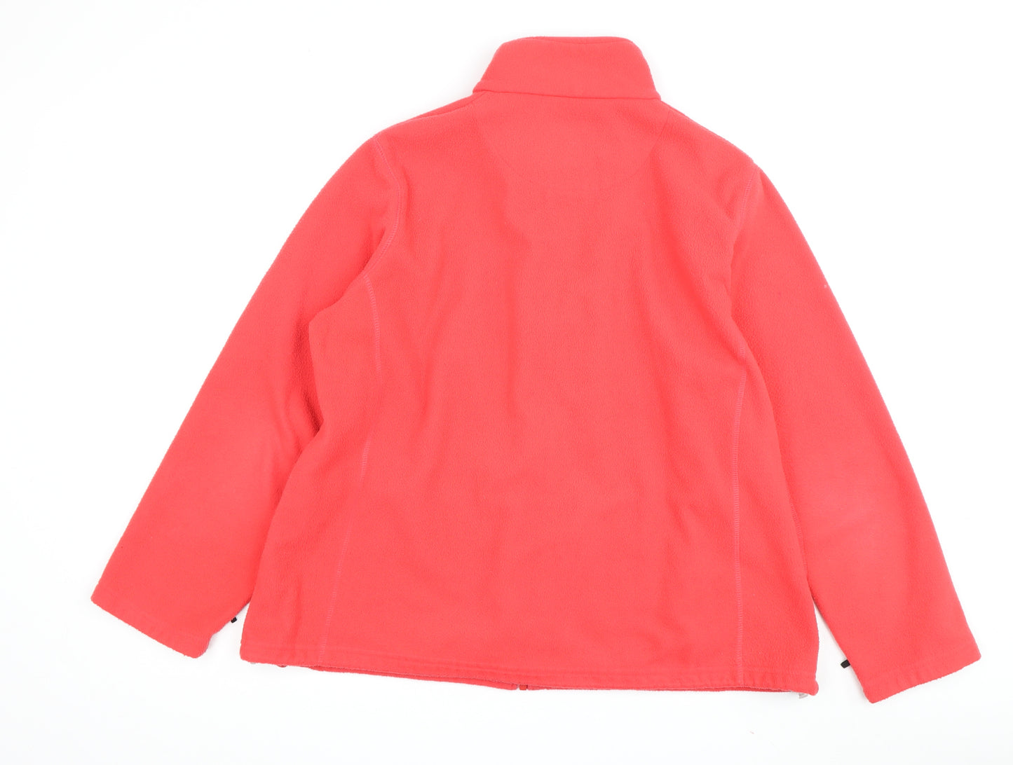 Regatta Women's Red Fleece Jacket Size 18