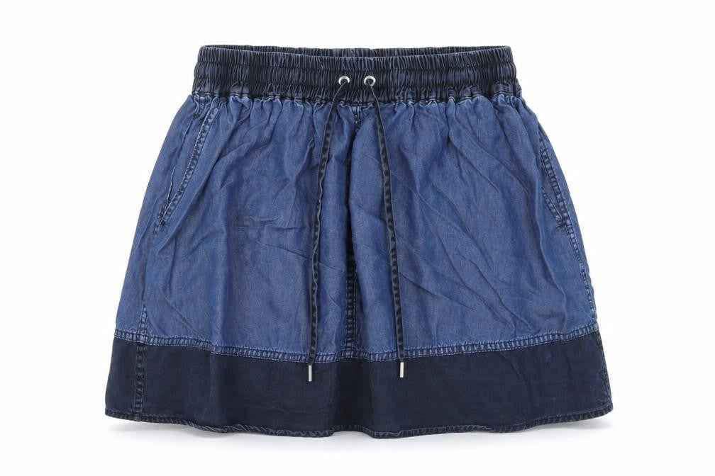 Karen Millen Women's Blue Denim Mini Skirt UK 6