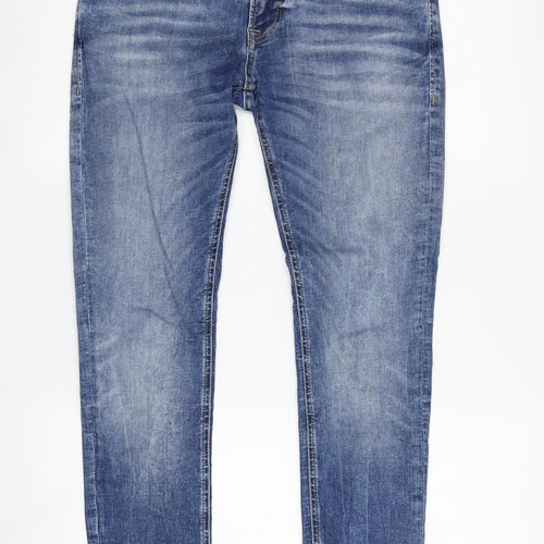 Jack & Jones Men's Blue Skinny Jeans Size 31