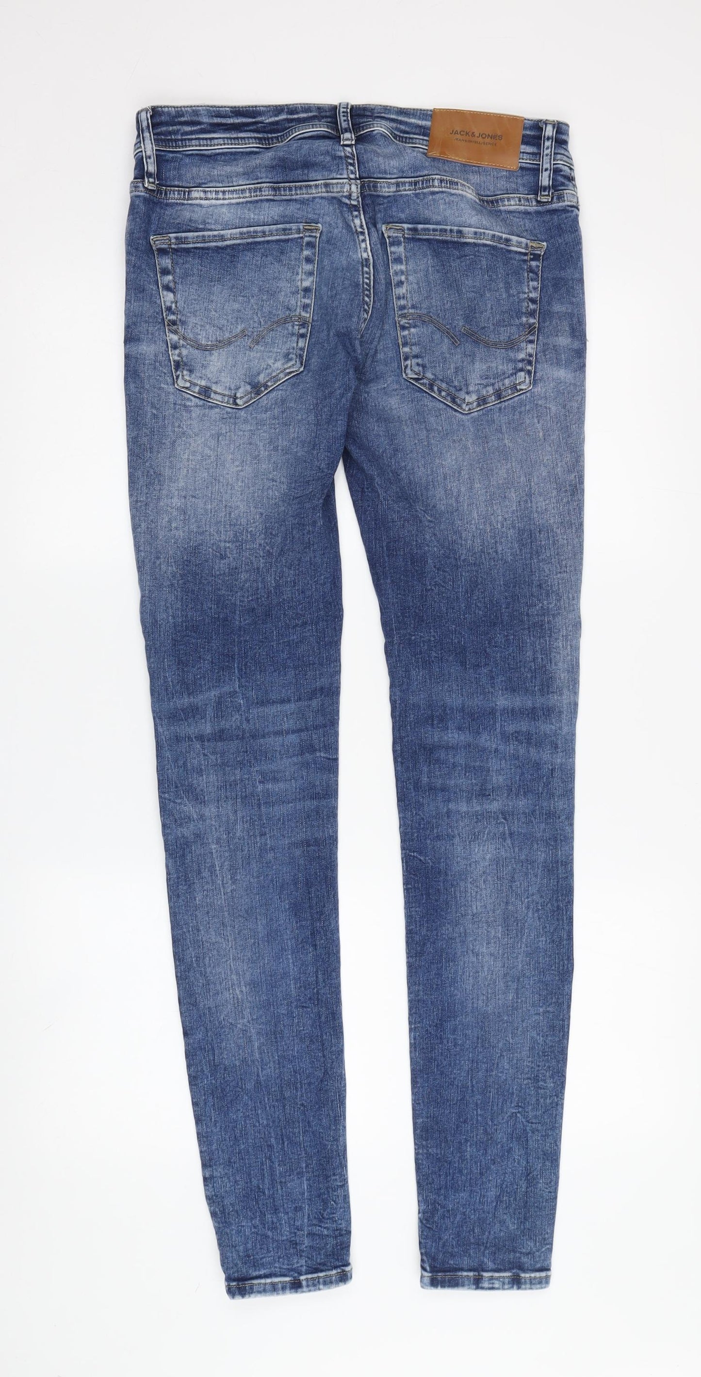 Jack & Jones Men's Blue Skinny Jeans Size 31