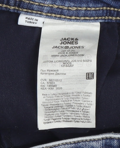 Jack & Jones Men's Blue Skinny Jeans Size 31