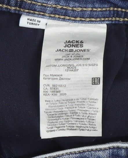 Jack & Jones Men's Blue Skinny Jeans Size 31