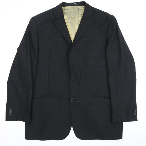 Ben Sherman Black Blazer, size 44 Regular fit.