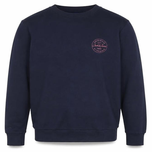 Jack & Jones Men's Blue Logo Sweatshirt S Pullover