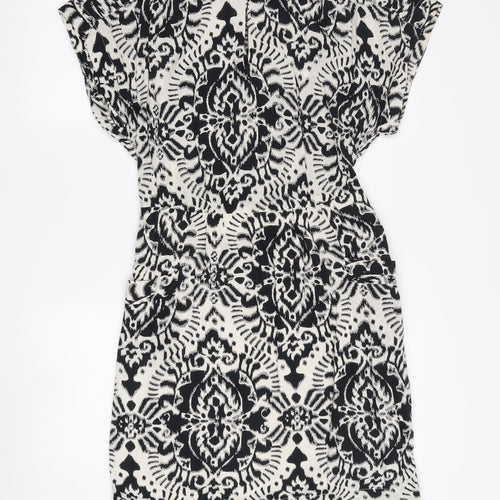 White Stuff Women's Geometric Multicoloured Dress - Size 6