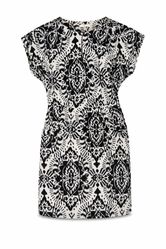 Front view of White Stuff Women's Geometric Multicoloured Dress -, size 6