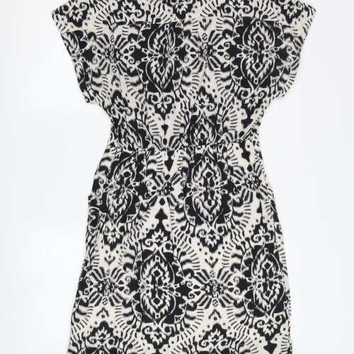 White Stuff Women's Geometric Multicoloured Dress - Size 6
