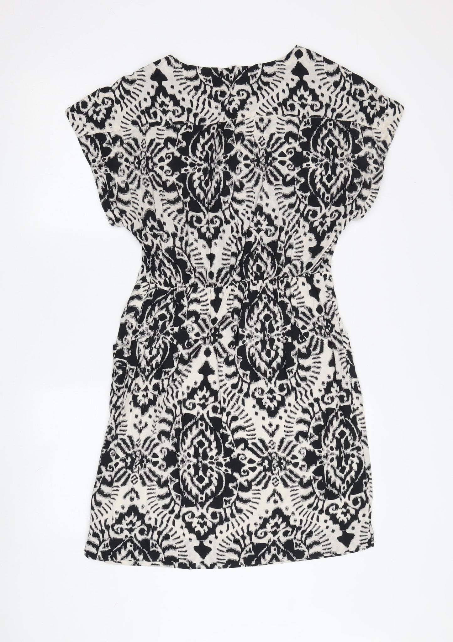 White Stuff Women's Geometric Multicoloured Dress - Size 6