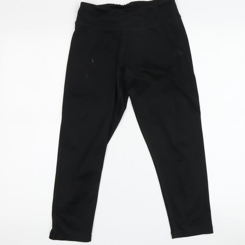 Adidas Women's Black Leggings M Elastic Waist Gym