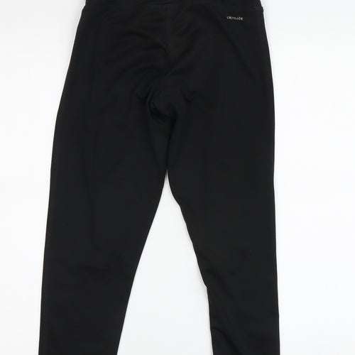 Adidas Women's Black Leggings M Elastic Waist Gym