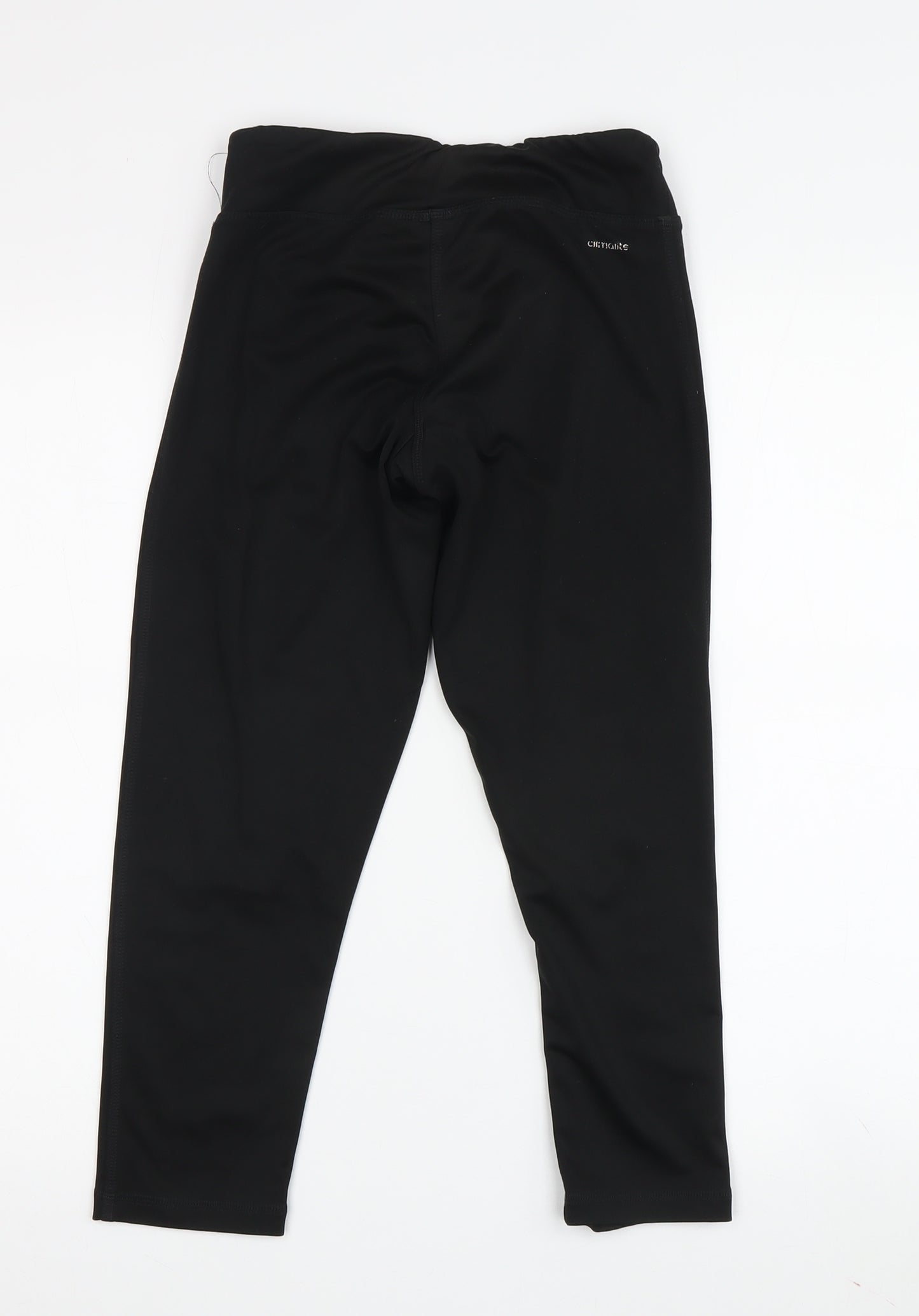 Adidas Women's Black Leggings M Elastic Waist Gym