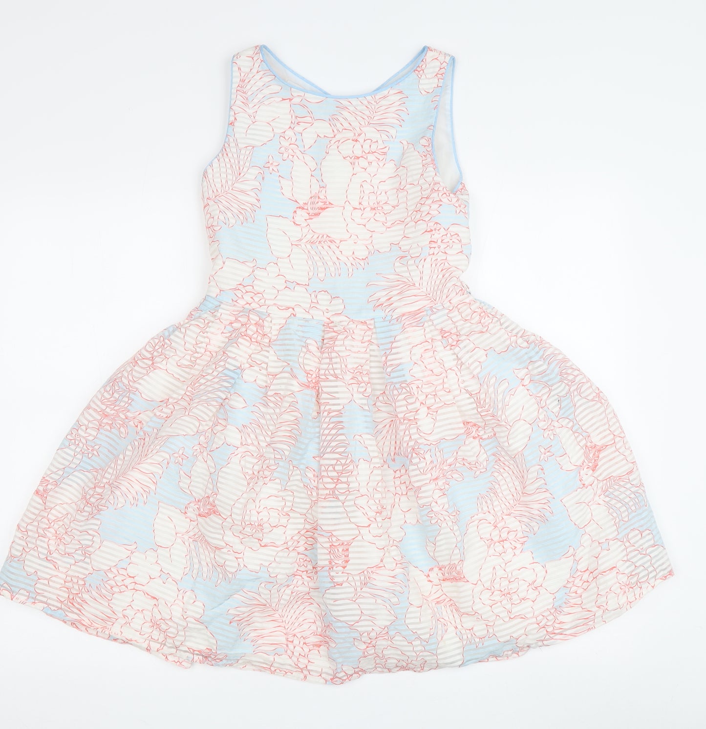 Jasper Conran Girls Multicoloured Fit & Flare Dress, Size 10