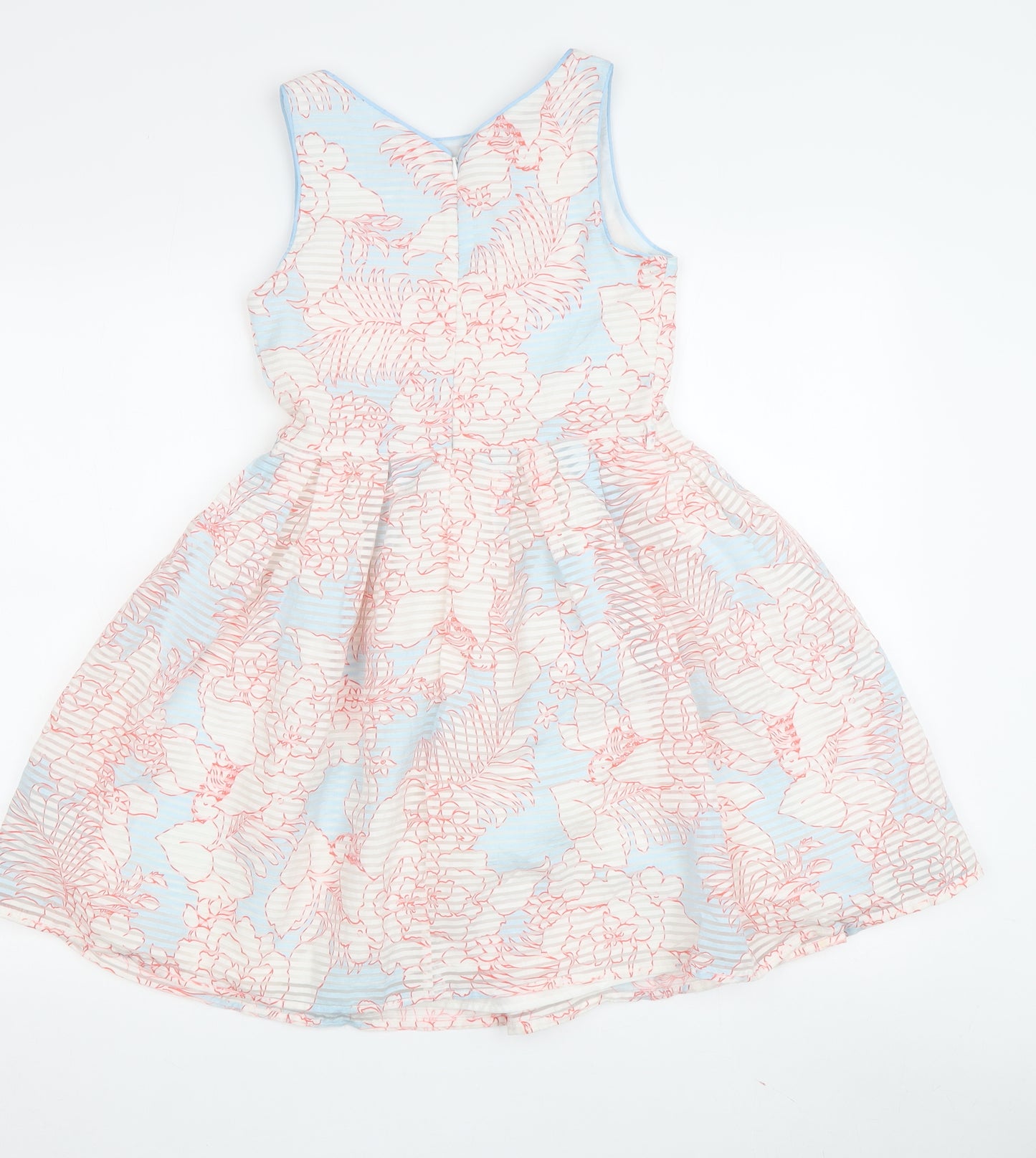 Jasper Conran Girls Multicoloured Fit & Flare Dress, Size 10