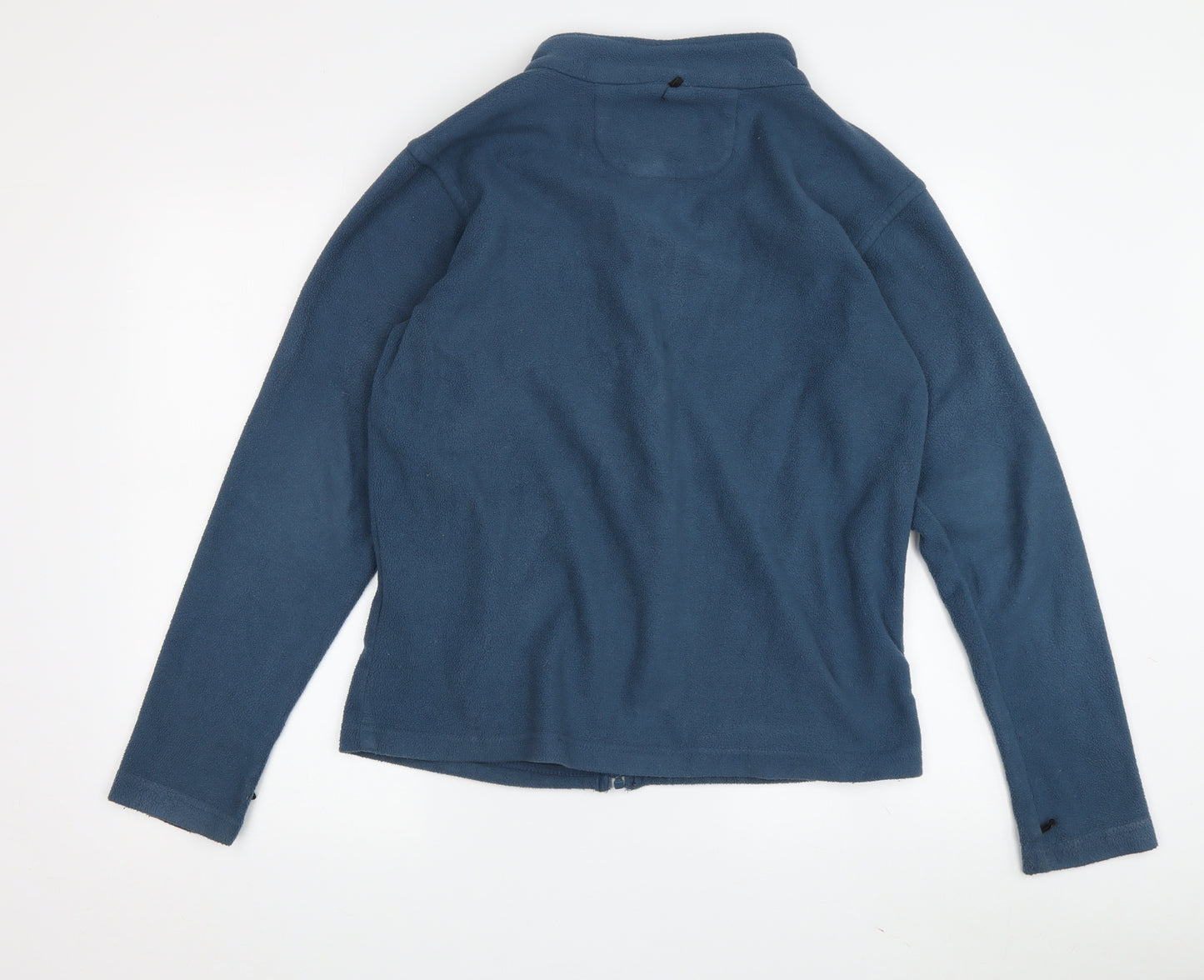 Regatta Blue Fleece Jacket, Stand-Up Collar, Size 34, Casual