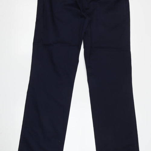 s.Oliver Women's Black Straight Trousers Size 12