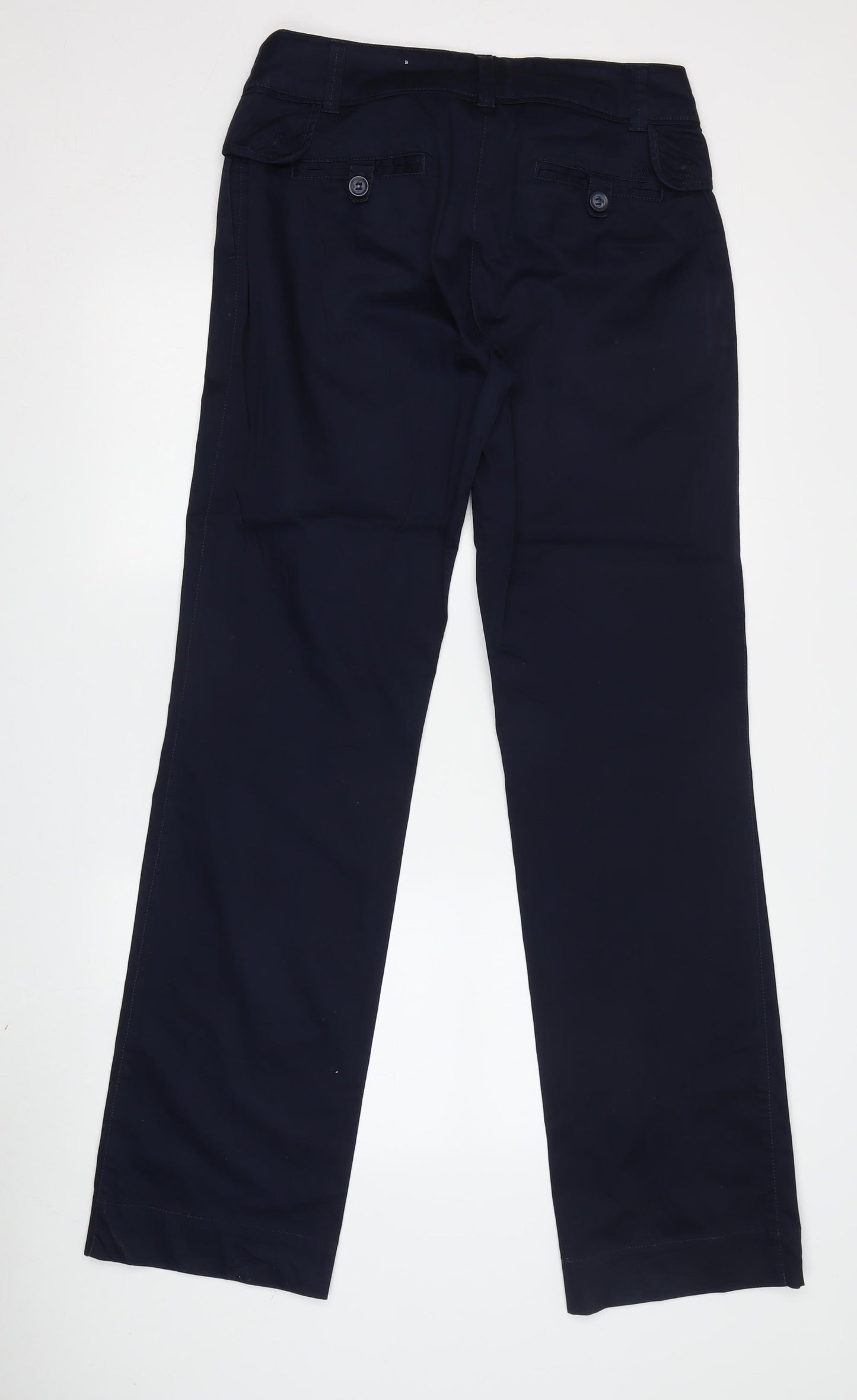 s.Oliver Women's Black Straight Trousers Size 12