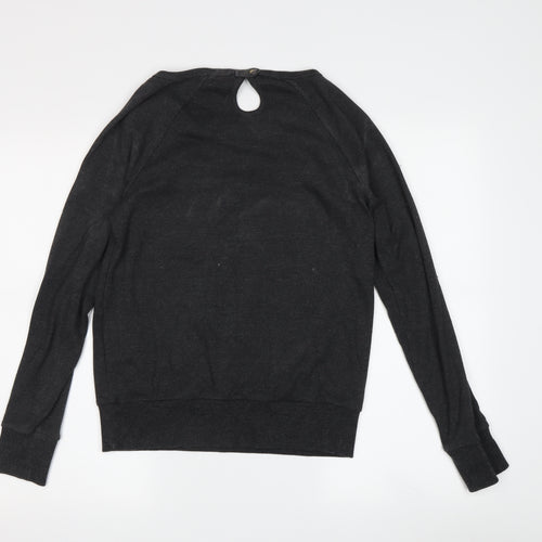 McKenzie Unisex Black Logo Sweatshirt Size 8