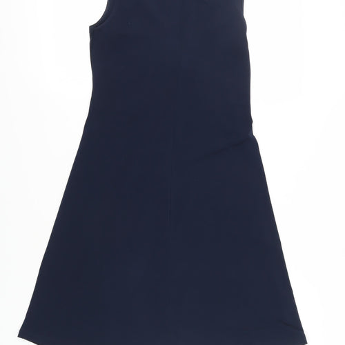Esprit Women's Blue A-Line Sleeveless Dress, S