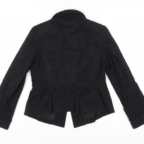 Simon Jeffery Women's Black Blazer Jacket Size 12