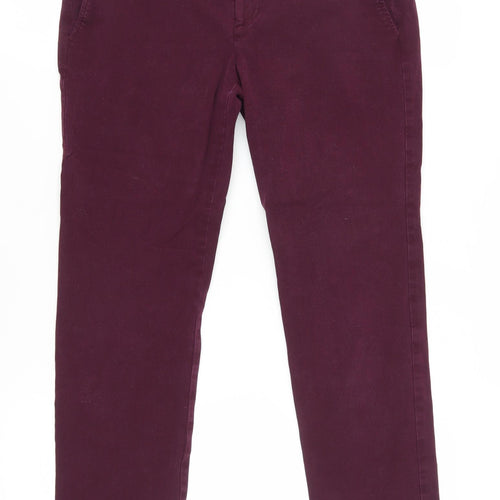 Lauren Ralph Lauren Women's Purple Chino Trousers