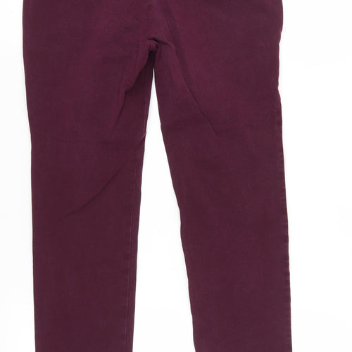 Lauren Ralph Lauren Women's Purple Chino Trousers