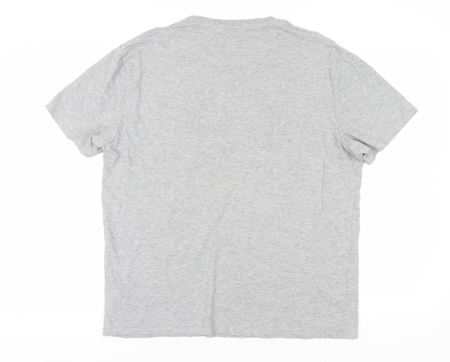 U.S. Polo Assn. Mens Grey XL Crew Neck T-Shirt