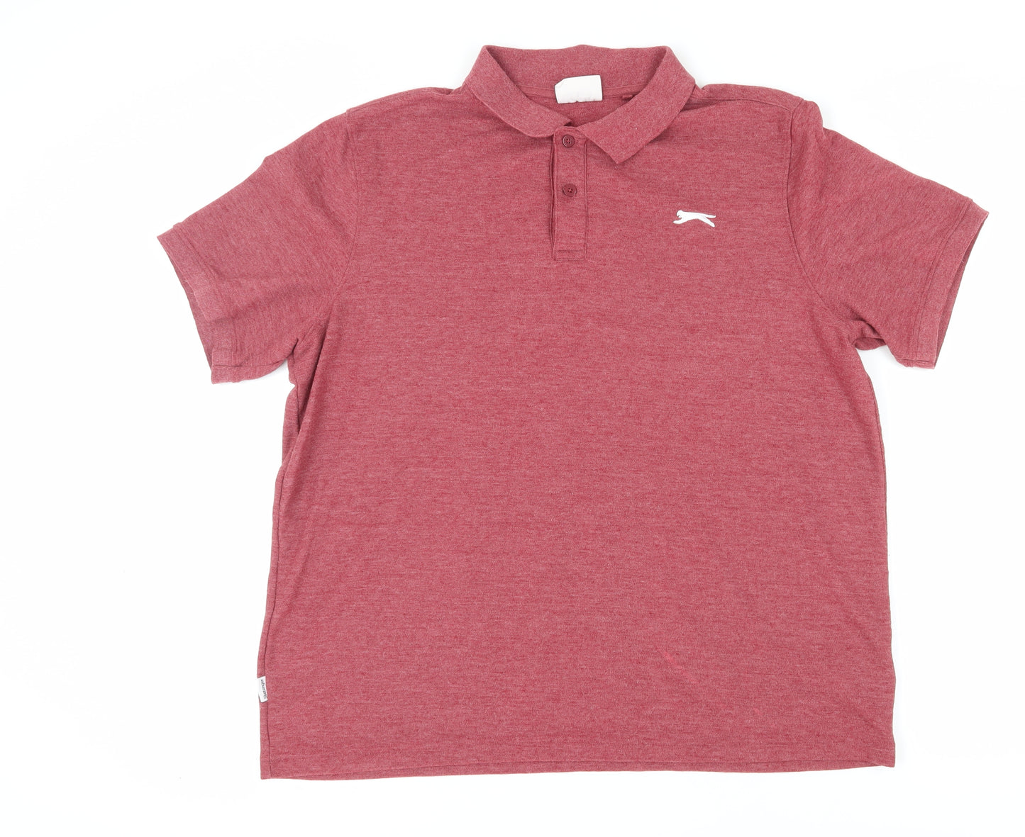 Slazenger Men's Red 2XL Polo Short Sleeve