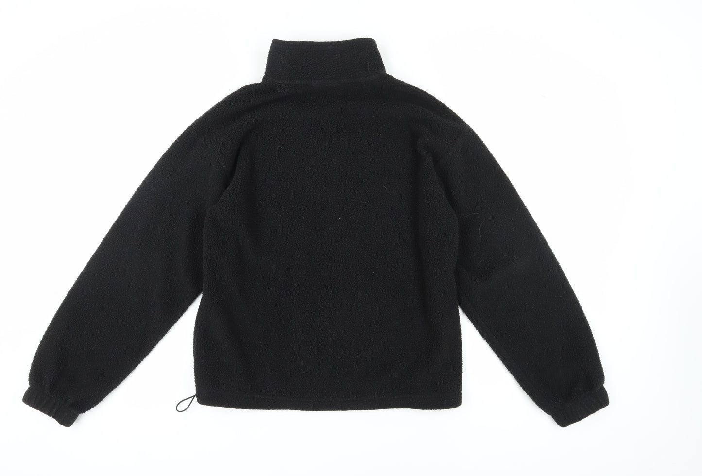 ASOS DESIGN Women's Black Pullover Fleece Sweatshirt Size 4