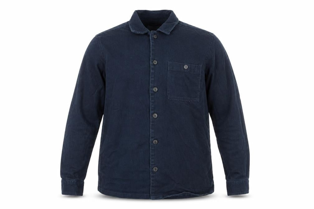 Front view of 2nd Chapter Men's Blue Medium Basic Jacket
